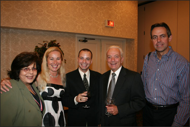 Faithe with Heather Masefield, Frank Busso Jnr and Snr and Kevin Friedrich