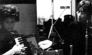 Shirley Evans and John Lennon