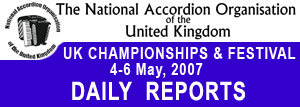 NAO UK Championships & Festival Daily Reports