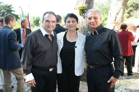 Peter Soave, Mady Soave and Viatcheslav Semionov