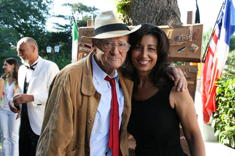 Tedy Reno with Francesca Pigini