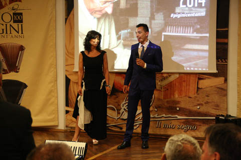 Francesca Pigini and nephew Federico Pigini