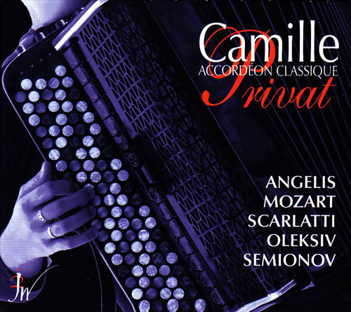 Camilee Privat Accordeon Classique CD front cover