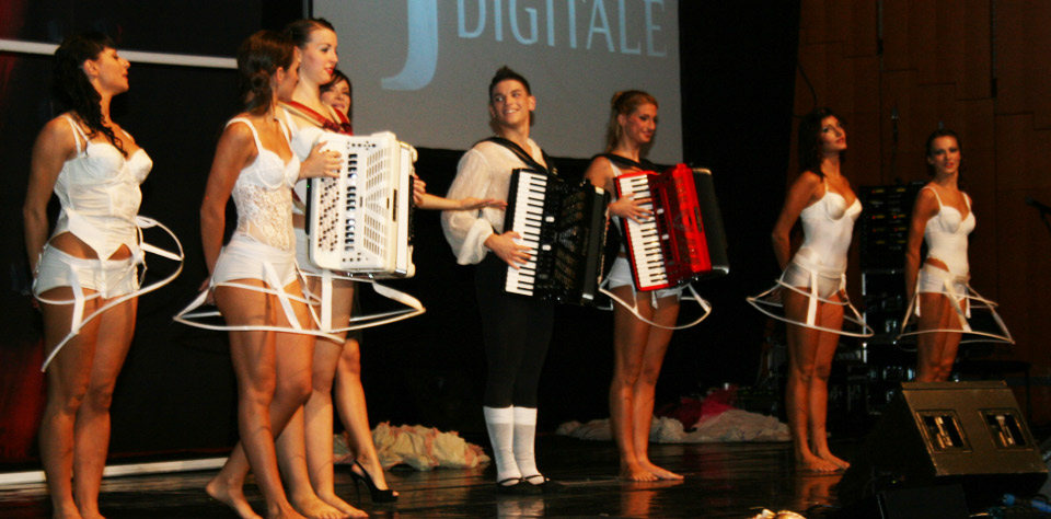 dancers with accordion