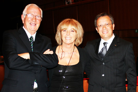 Amleto Dallapé with Holda and Alfredo Maroni
