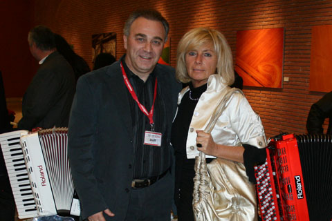 Massimo Ricci with Holda 