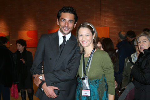 Salvatore Basile with Alessandra Curzi