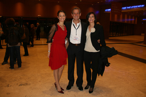 Alessandra Curzi, Girolamo Vicari and colleague.