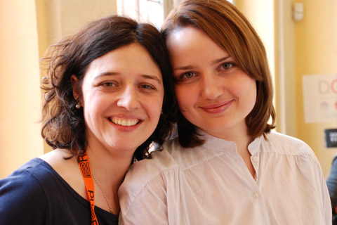 Federica Celesti and Yulia Amerikova