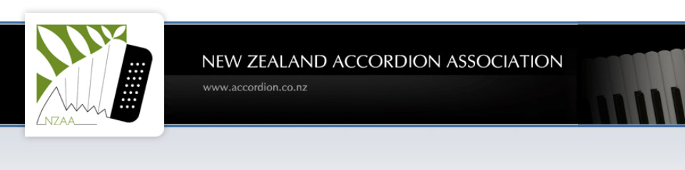 New Zealand Accordion Association header