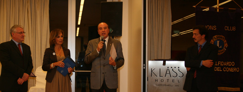 President of the Lions Club of Castelfidardo Riviera del Conero