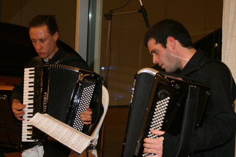 Luigino Pallotta and Marco Franconi.