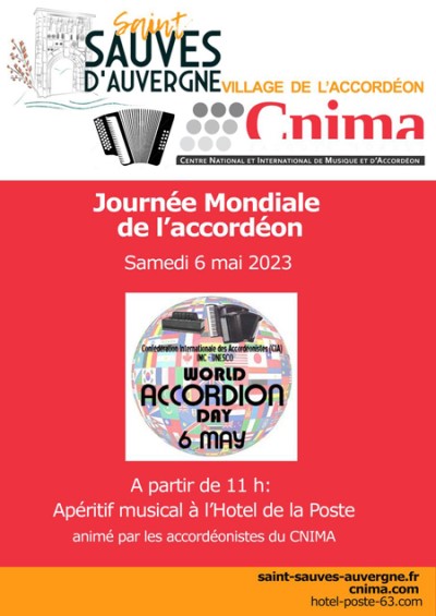 CNIMA poster for World Accordion Day Promotion