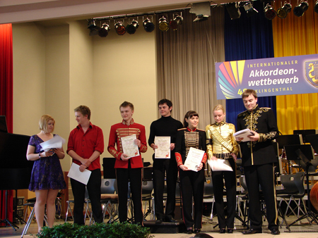 Esse Quintett prize-giving